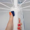 Plážový slnečník SPRINGOS SHIELD XXL tmavomodrý