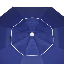 Plážový slnečník SPRINGOS SHIELD XXL tmavomodrý