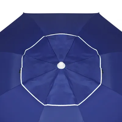 Plážový slnečník SPRINGOS SHIELD XXL tmavomodrý