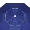 Plážový slnečník SPRINGOS SHIELD XXL tmavomodrý