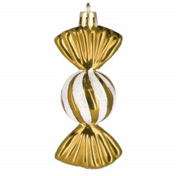 Vianočné ozdoby Farebné cukríky - 6 cm, súprava 5ks