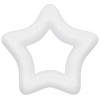 Polystyrénová hviezda - 10 cm, biela SPRINGOS