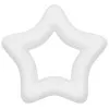 Polystyrénová hviezda - 10 cm, biela SPRINGOS