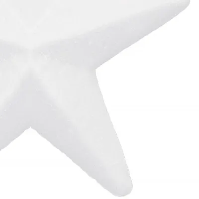 Polystyrénová hviezda - 12 cm, biela SPRINGOS CA0235