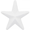 Polystyrénová hviezda - 12 cm, biela SPRINGOS CA0235