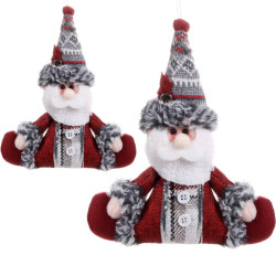 Santa Claus vo svetri 19 cm