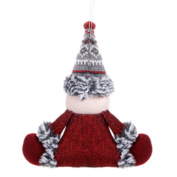 Santa Claus vo svetri 19 cm