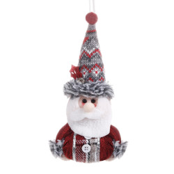 Santa Claus vo svetri 19 cm
