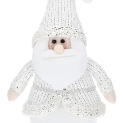 Santa Claus vo svetri, nastaviteľný 62-90 cm