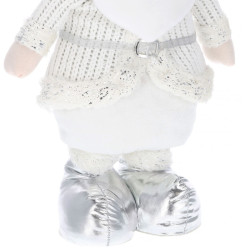 Santa Claus vo svetri, nastaviteľný 62-90 cm