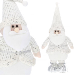 Santa Claus vo svetri, nastaviteľný 62-90 cm