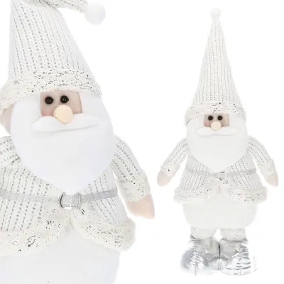 Santa Claus vo svetri, nastaviteľný 62-90 cm