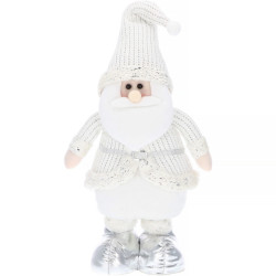 Santa Claus vo svetri, nastaviteľný 62-90 cm