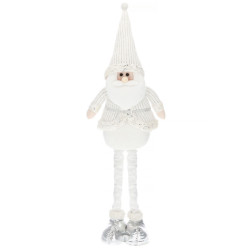 Santa Claus vo svetri, nastaviteľný 62-90 cm