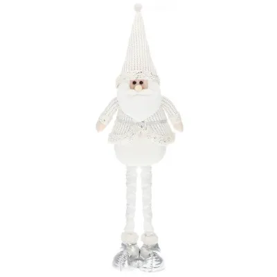 Santa Claus vo svetri, nastaviteľný 62-90 cm
