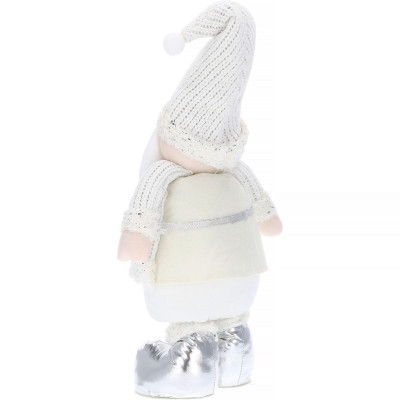 Santa Claus vo svetri, nastaviteľný 62-90 cm