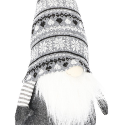 Škriatok GNOM so zimnou čiapkou 86 cm