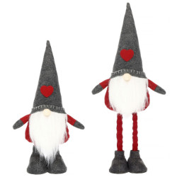 Škriatok GNOM so srdcom, nastaviteľný 52-67 cm