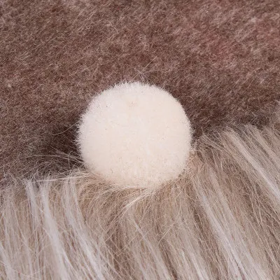 Vianočné prestieranie na príbory Gnom, hnedé, sada 2ks