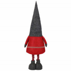 Škriatok GNOM s tmavo šedou čiapkou, nastaviteľný 95-160 cm