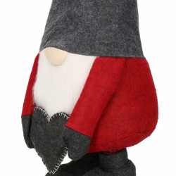 Škriatok GNOM so srdcom v dlaniach, nastaviteľný 80-125 cm