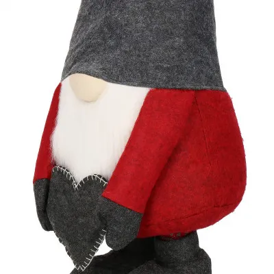 Škriatok GNOM so srdcom v dlaniach, nastaviteľný 80-125 cm