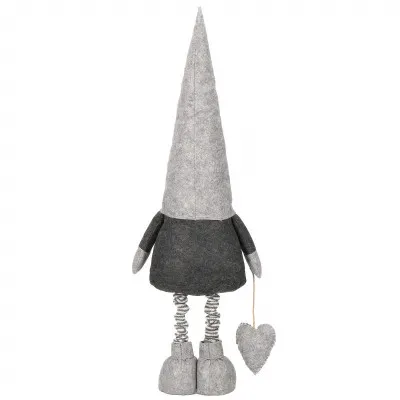 Škriatok GNOM so šedou čiapkou, nastaviteľný 82-130 cm