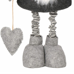 Škriatok GNOM so šedou čiapkou, nastaviteľný 82-130 cm