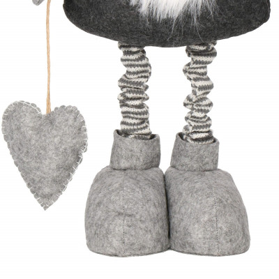 Škriatok GNOM so šedou čiapkou, nastaviteľný 82-130 cm