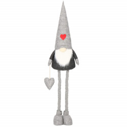 Škriatok GNOM so šedou čiapkou, nastaviteľný 82-130 cm