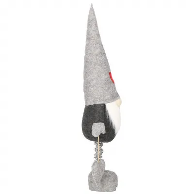 Škriatok GNOM so šedou čiapkou, nastaviteľný 82-130 cm