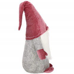 Škriatok GNOM s vínovou čiapkou 55 cm