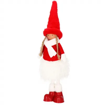 Bábika Polly v prešívanom oblečku 52 cm