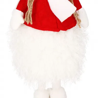 Bábika Polly v prešívanom oblečku 52 cm