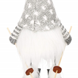 Škriatok GNOM na lyžiach 33 cm