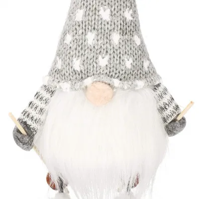 Škriatok GNOM na lyžiach 33 cm