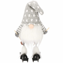 Škriatok GNOM na lyžiach 33 cm