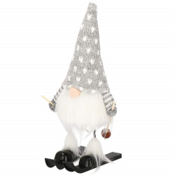 Škriatok GNOM na lyžiach 33 cm