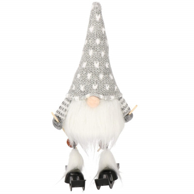 Škriatok GNOM na lyžiach 33 cm