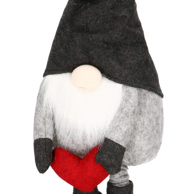 Škriatok GNOM so srdcom, nasatviteľný 63-93 cm