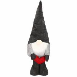 Škriatok GNOM so srdcom, nasatviteľný 63-93 cm