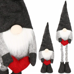 Škriatok GNOM so srdcom, nasatviteľný 63-93 cm