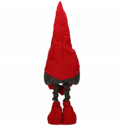 Škriatok GNOM s červenou čiapkou, nastaviteľný 61-91 cm