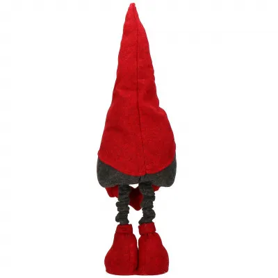 Škriatok GNOM s červenou čiapkou, nastaviteľný 61-91 cm