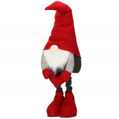 Škriatok GNOM s červenou čiapkou, nastaviteľný 61-91 cm