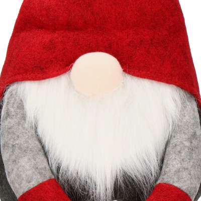 Škriatok GNOM s červenou čiapkou, nastaviteľný 61-91 cm