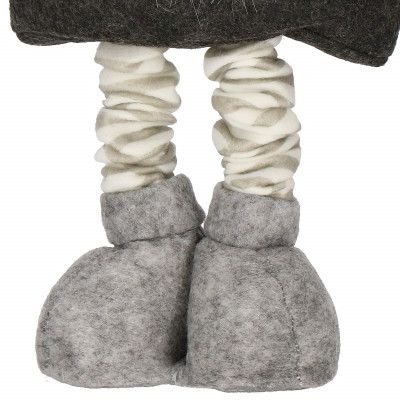 Škriatok GNOM so šedou čiapkou, nastaviteľný 45-64 cm