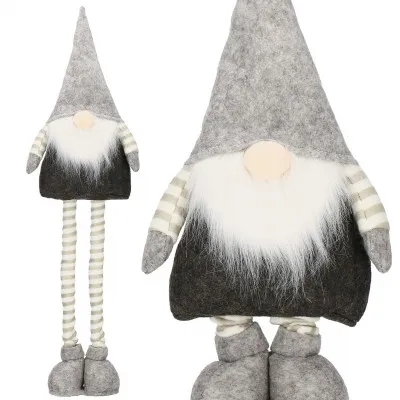 Škriatok GNOM so šedou čiapkou, nastaviteľný 45-64 cm