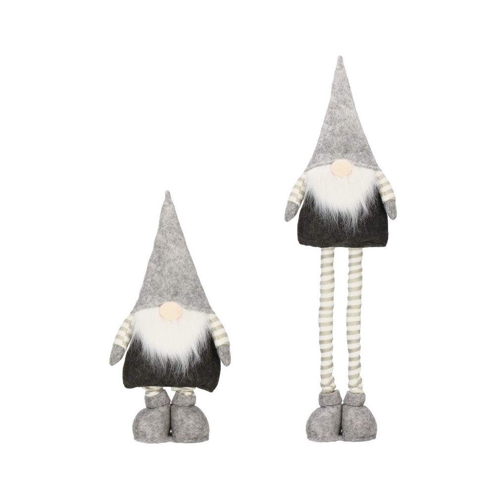 Škriatok GNOM so šedou čiapkou, nastaviteľný 45-64 cm