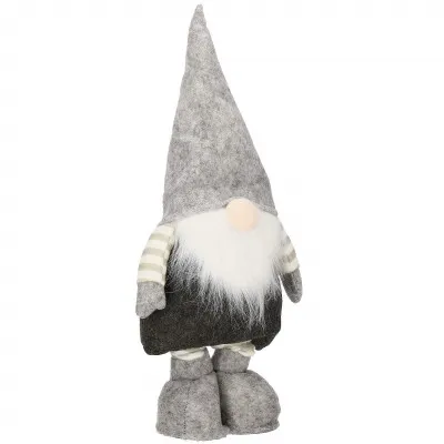 Škriatok GNOM so šedou čiapkou, nastaviteľný 45-64 cm